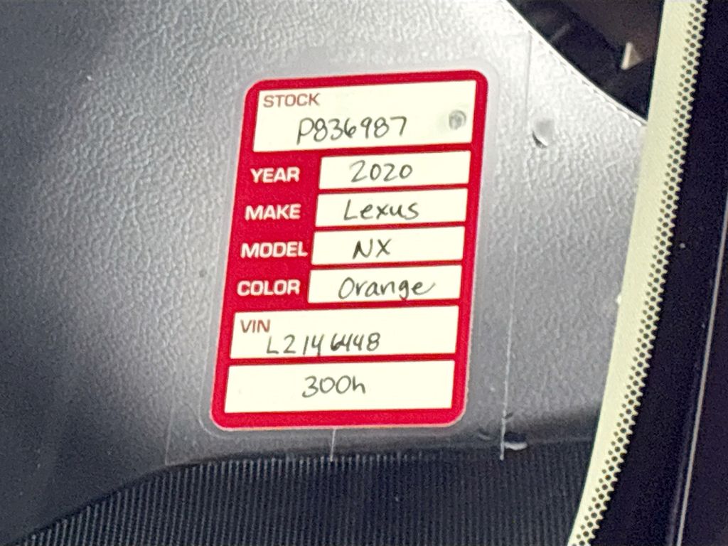 2020 Lexus NX 300h