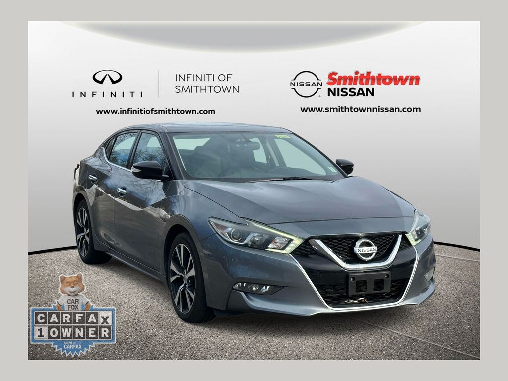 Gray (Gun Metallic) 2018 Nissan Maxima SV FWD Sedan Front-Wheel Drive Continuously Variable Transmission
