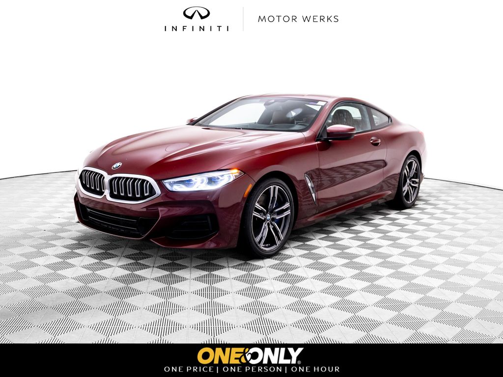 Aventurin Red Metallic 2023 BMW 8 Series 840i xDrive Coupe AWD Coupe All-Wheel Drive 8-Speed Automatic