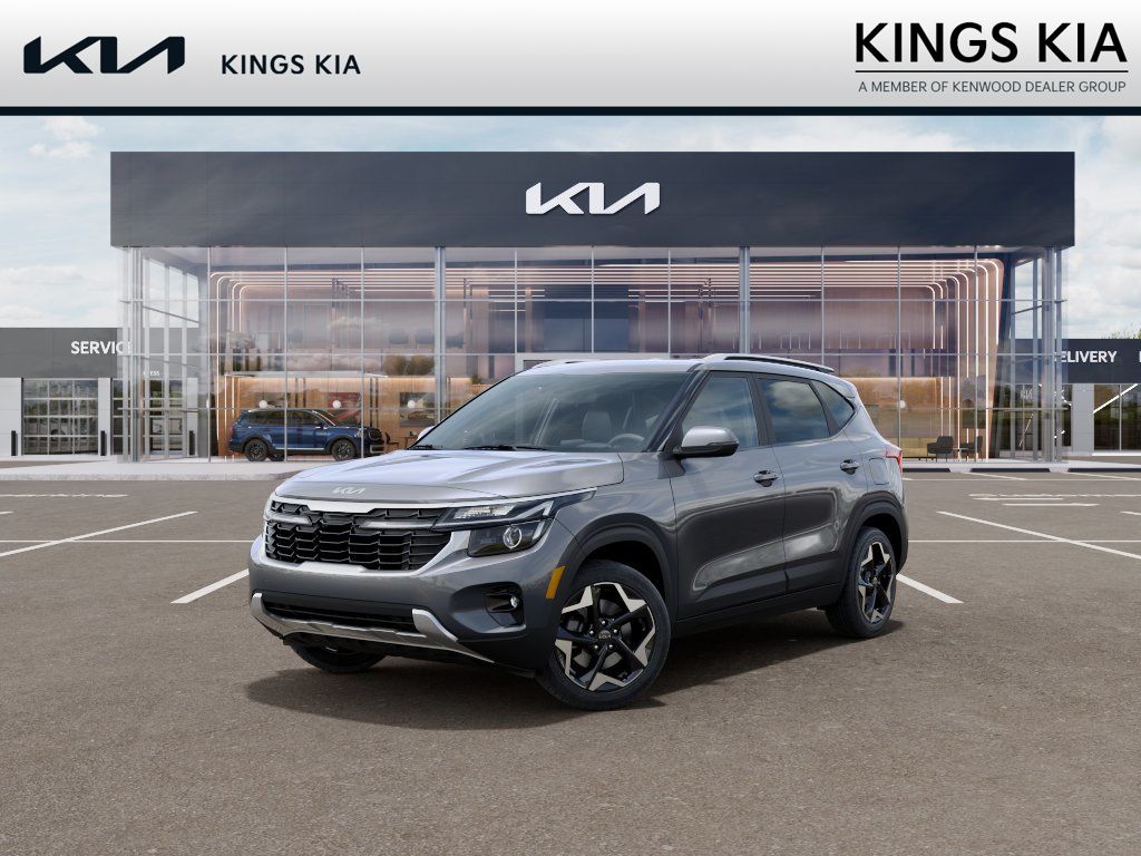 Steel Gray 2026 Kia Seltos SUV / Crossover All-Wheel Drive Continuously Variable Transmission