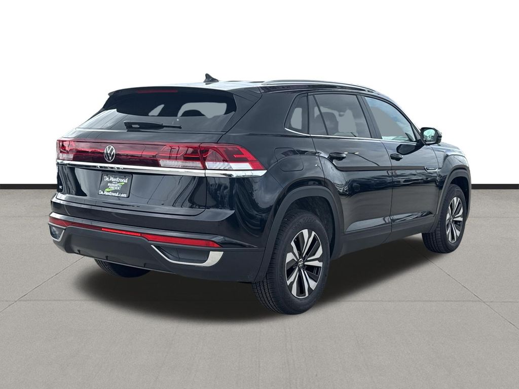 2026 Volkswagen Atlas Cross Sport 2.0T SE Black at DeMontrond Auto Country