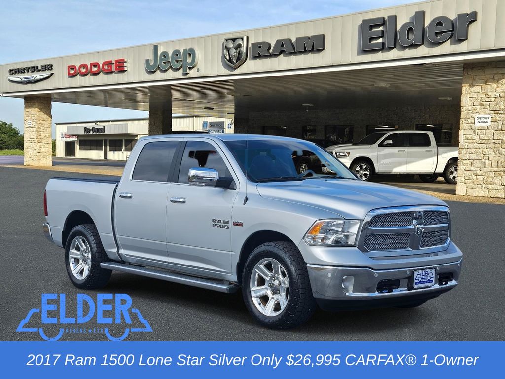 2017 RAM 1500 Lone Star Silver Crew Cab 4WD