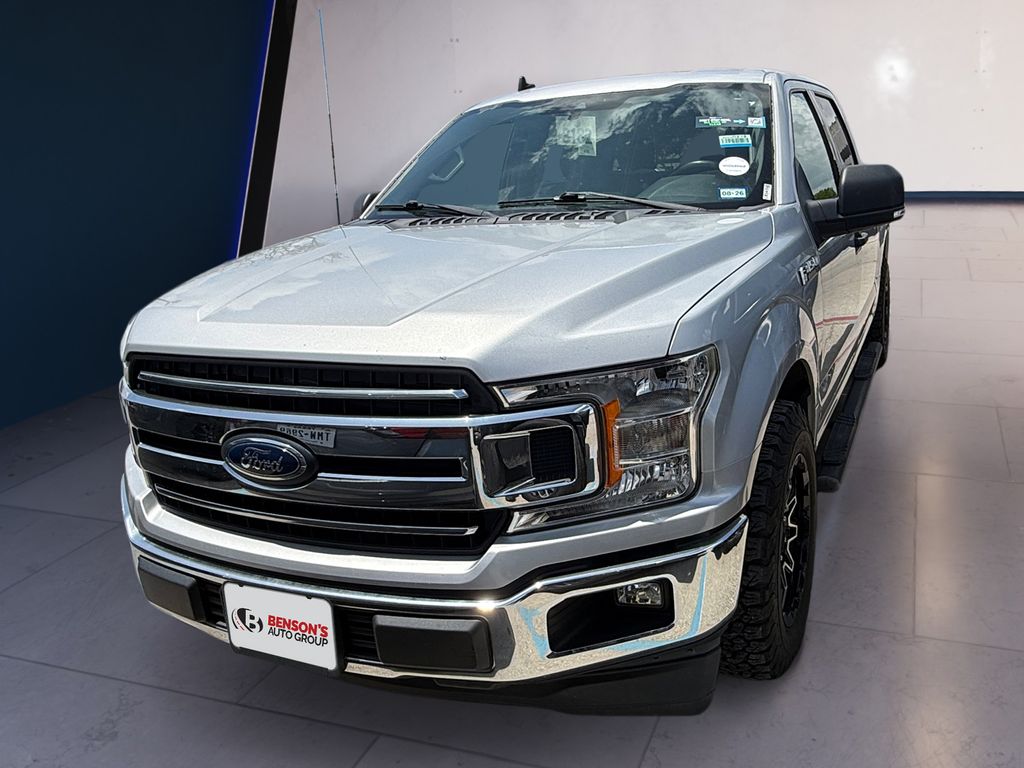 Ingot Silver 2019 Ford F-150 XLT SuperCrew RWD Pickup Truck 4X2 Automatic