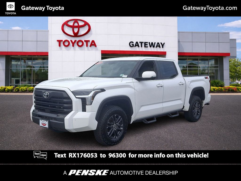 Ice 2024 Toyota Tundra SR5 CrewMax Cab 4WD Pickup Truck Four-Wheel Drive Automatic