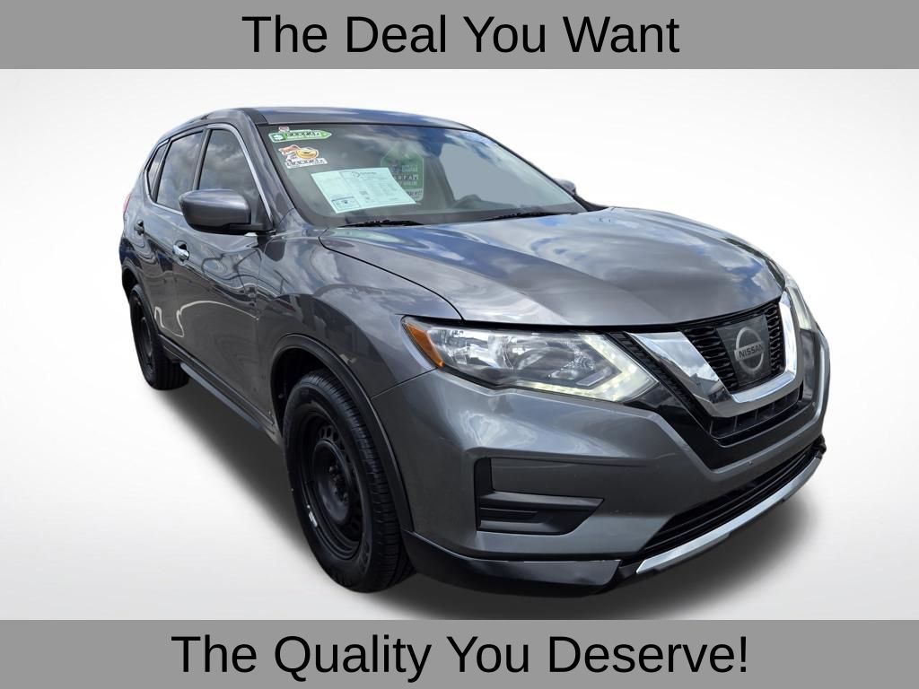 Gray (Gun Metallic) 2017 Nissan Rogue S AWD SUV / Crossover All-Wheel Drive Continuously Variable Transmission
