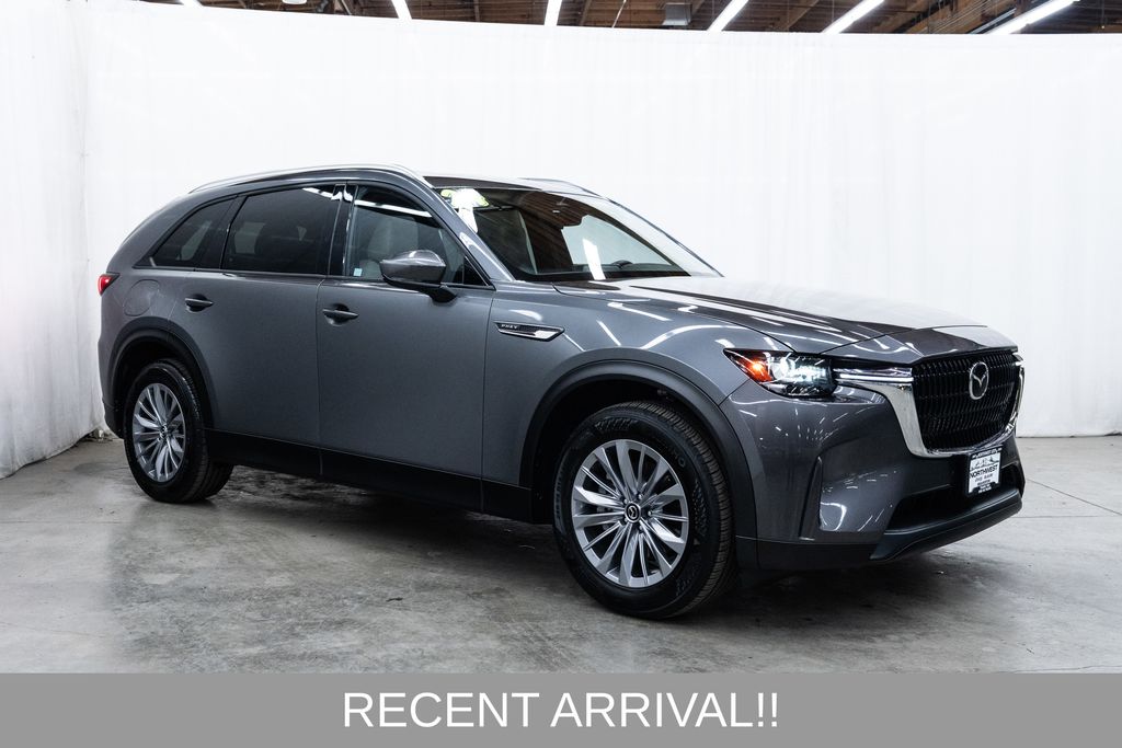 Machine Gray Metallic 2024 Mazda CX-90 PHEV Preferred AWD SUV / Crossover All-Wheel Drive 8-Speed Automatic