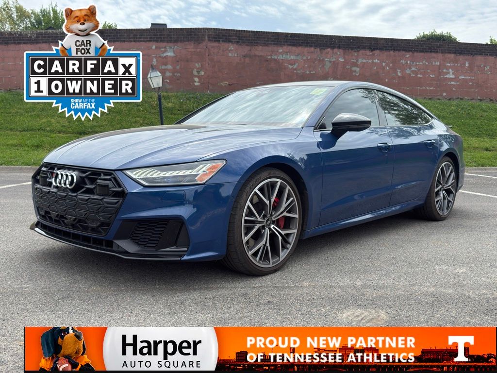 Ascari Blue Metallic 2024 Audi S7 2.9T quattro Prestige AWD Sedan All-Wheel Drive 8-Speed Automatic
