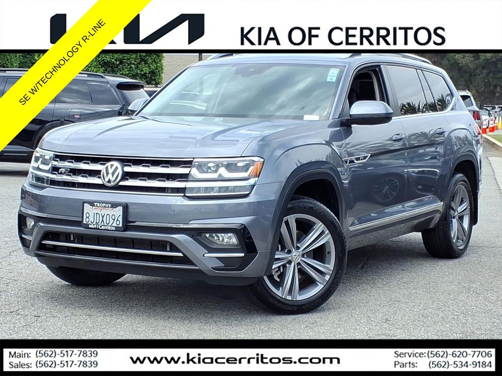 2019 Volkswagen Atlas SE 4Motion with Technology R-Line