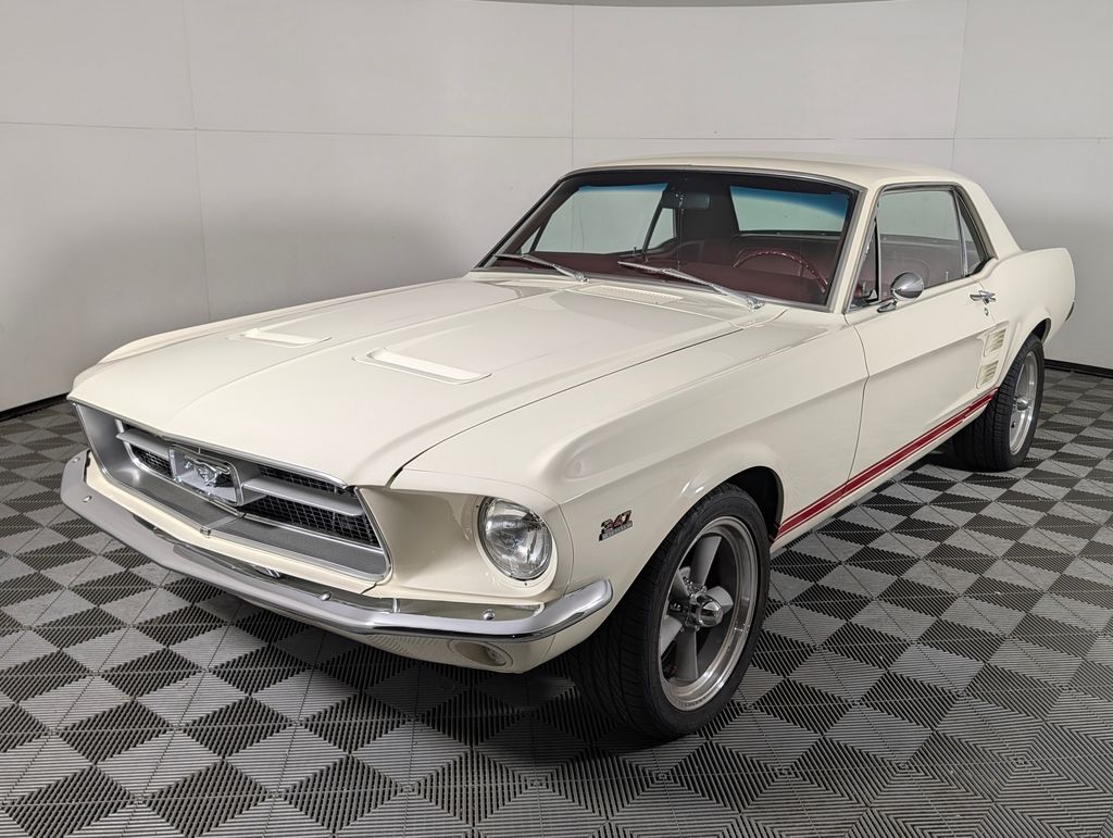 White 1967 Ford Mustang Coupe Coupe Automatic