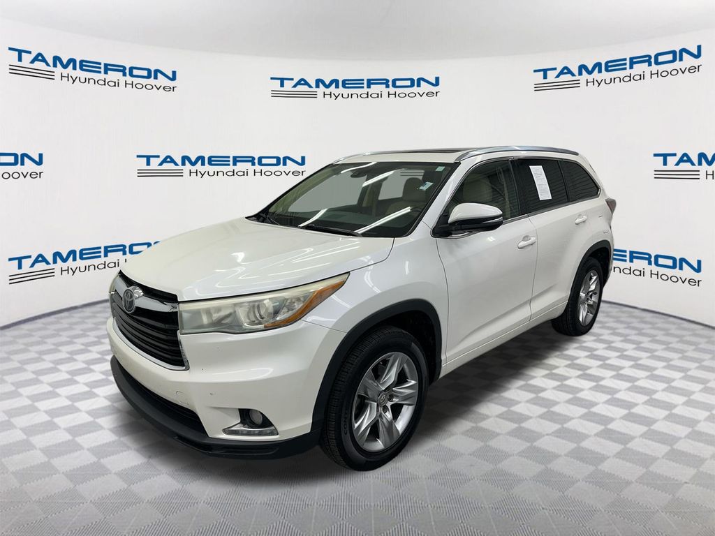 White (Blizzard Pearl) 2015 Toyota Highlander SUV / Crossover Front-Wheel Drive 6-Speed Automatic Overdrive