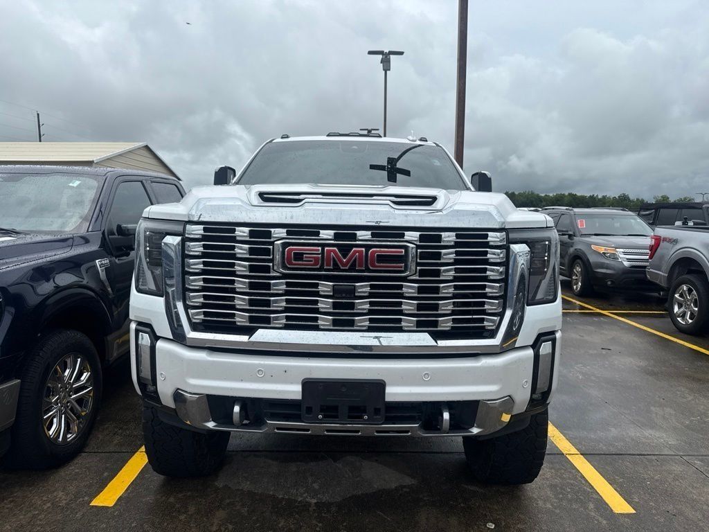 2024 GMC Sierra 3500HD Denali White at Big Star Buick GMC