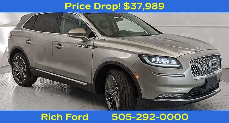 Sandstone Metallic 2023 Lincoln Nautilus Reserve AWD SUV / Crossover All-Wheel Drive 8-Speed Automatic