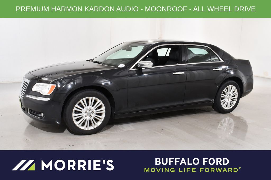 Phantom Black 2014 Chrysler 300 C AWD Sedan All-Wheel Drive 8-Speed Automatic