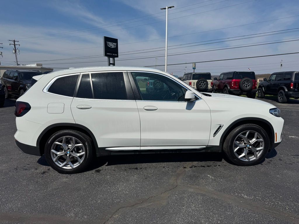 2023 BMW X3 xDrive30i White at Klick Lewis Buick Chevrolet