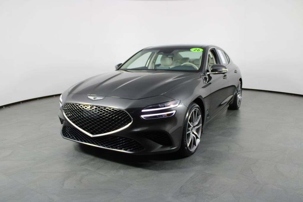 Makalu Gray 2026 Genesis G70 Sedan Rear-Wheel Drive 8-Speed Automatic