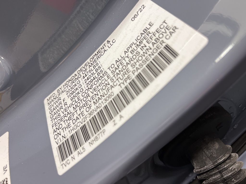2022 Honda Accord Sport 24