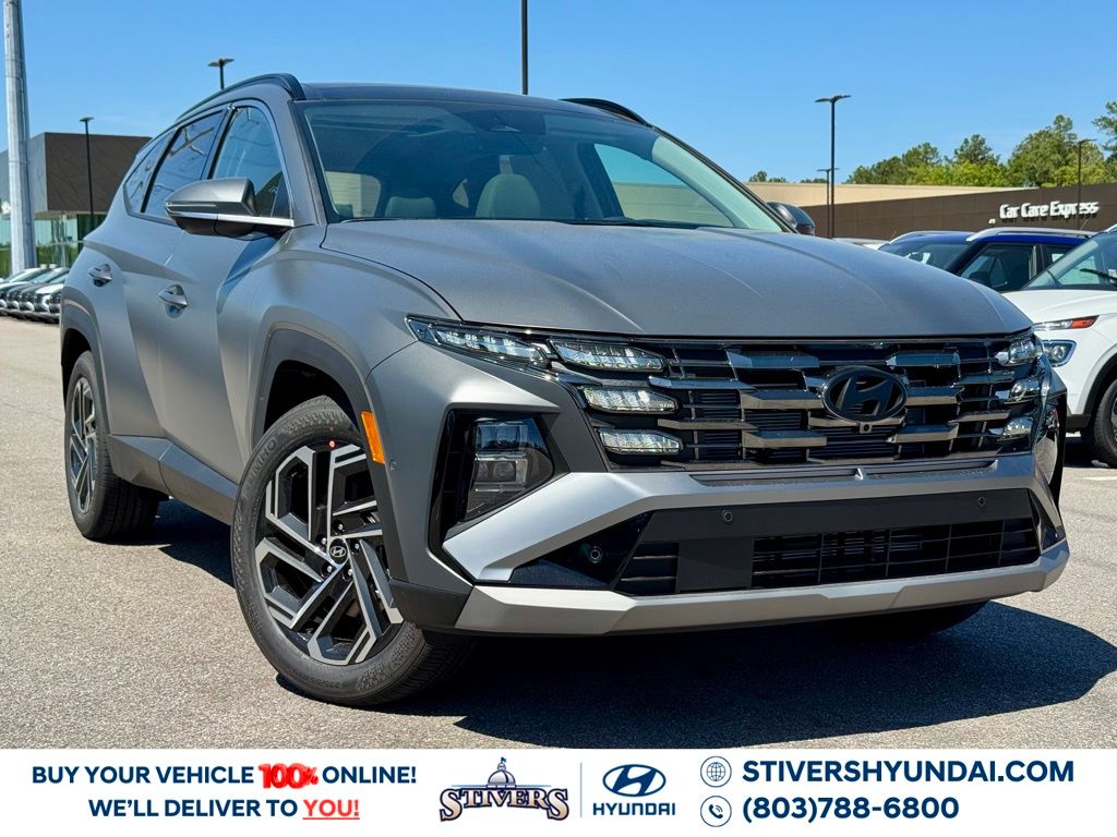 Ecotronic Gray Matte 2026 Hyundai Tucson Limited FWD SUV / Crossover Front-Wheel Drive 8-Speed Automatic