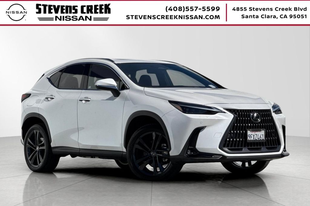 White 2023 Lexus NX Hybrid 450h+ AWD SUV / Crossover All-Wheel Drive Continuously Variable Transmission