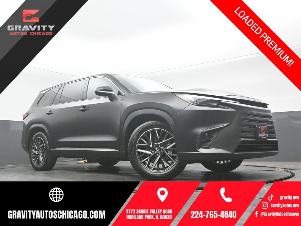 Black (Caviar) 2024 Lexus TX SUV / Crossover All-Wheel Drive 8-Speed Automatic