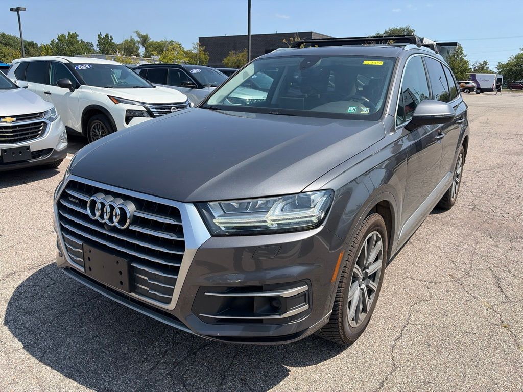 Gray Metallic 2019 Audi Q7 SUV / Crossover All-Wheel Drive 8-Speed Automatic