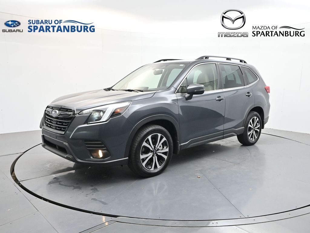Magnetite Gray Metallic 2023 Subaru Forester Limited Crossover AWD SUV / Crossover All-Wheel Drive Continuously Variable Transmission
