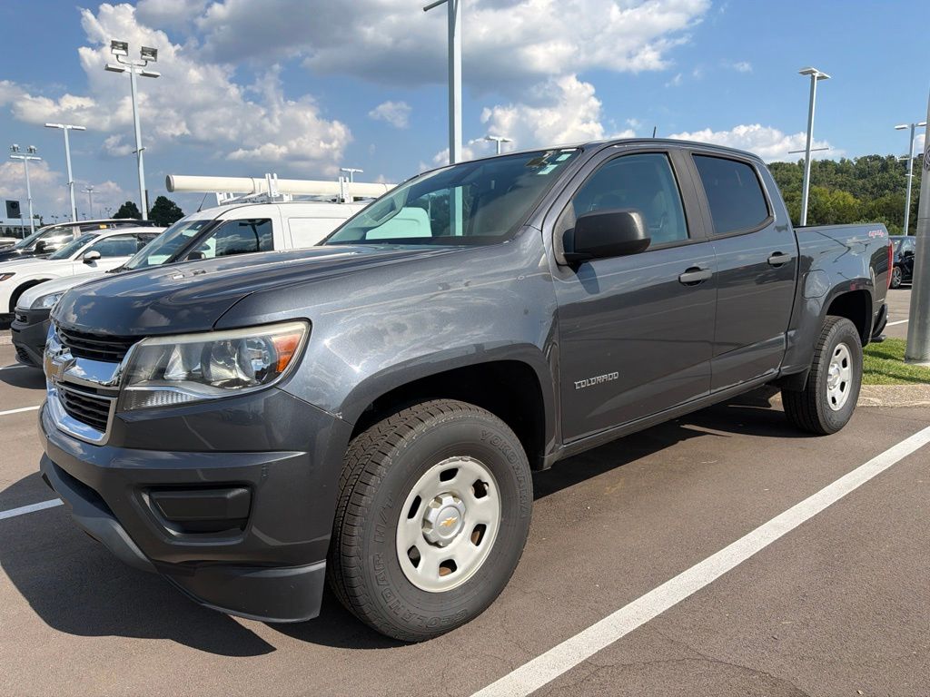 Cyber Gray Metallic 2017 Chevrolet Colorado Pickup Truck Four-Wheel Drive 8-Speed Automatic