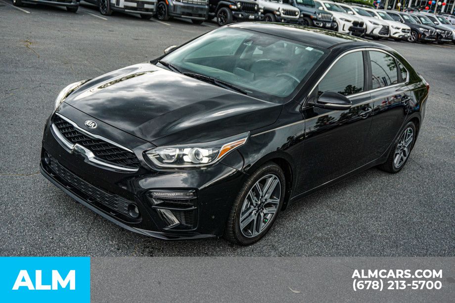 Used 2019 Black Kia EX image 15