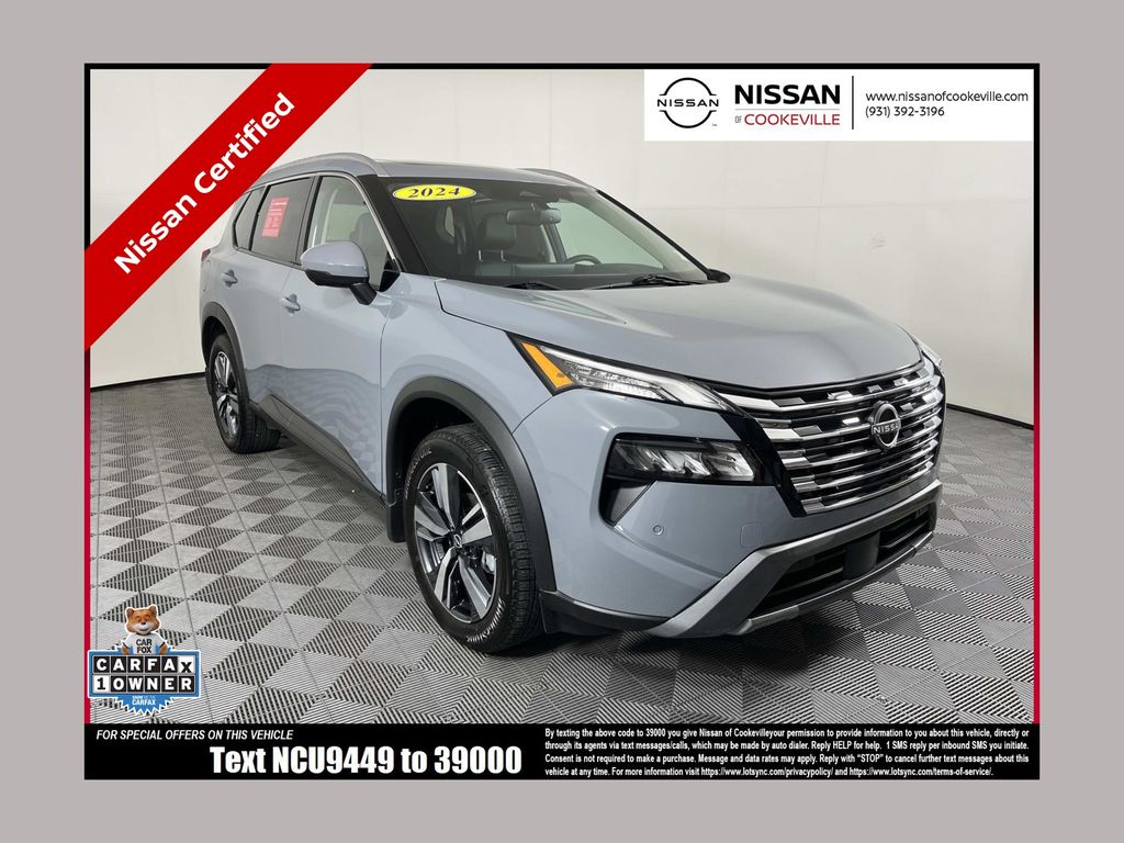 Boulder Gray 2024 Nissan Rogue SUV / Crossover All-Wheel Drive Continuously Variable Transmission