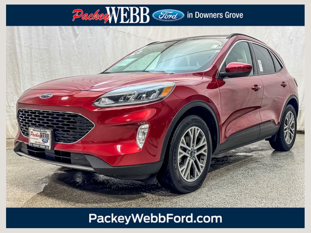 Red Metallic 2022 Ford Escape SUV / Crossover All-Wheel Drive 8-Speed Automatic