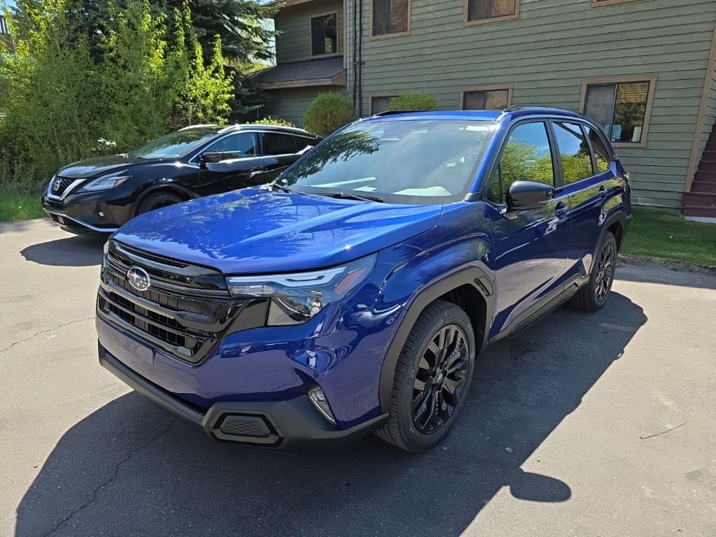 Sapphire Blue Pearl 2026 Subaru Forester SUV / Crossover All-Wheel Drive Continuously Variable Transmission