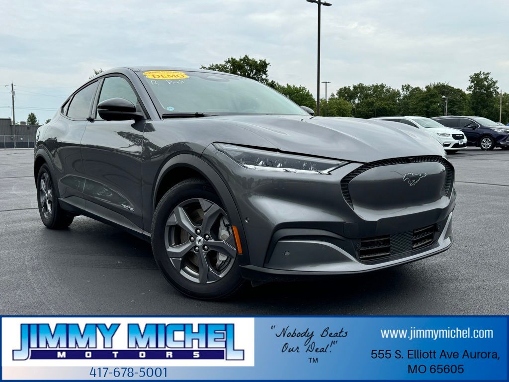 Carbonized Gray Metallic 2023 Ford Mustang Mach-E SUV / Crossover All-Wheel Drive Automatic