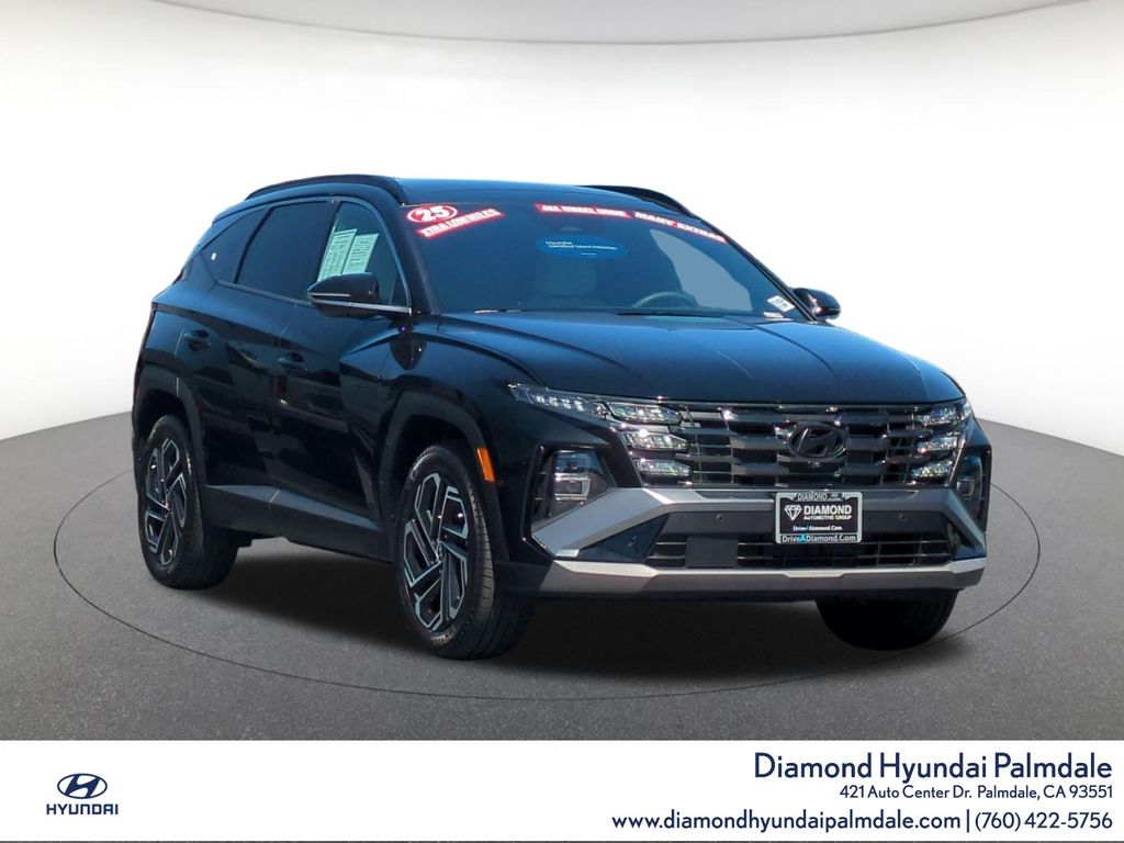 Phantom Black 2025 Hyundai Tucson SUV / Crossover All-Wheel Drive 8-Speed Automatic