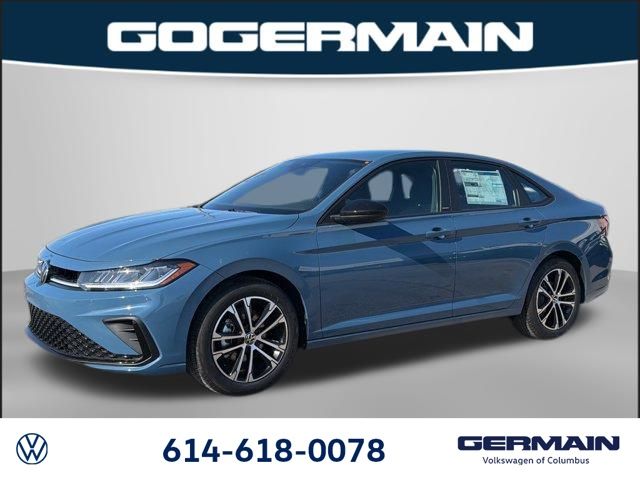 Monterey Blue Pearl 2026 Volkswagen Jetta Sedan Front-Wheel Drive 8-Speed Automatic