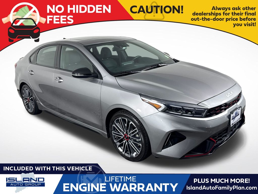 Steel Gray 2023 Kia Forte Sedan Front-Wheel Drive 7-Speed Automatic
