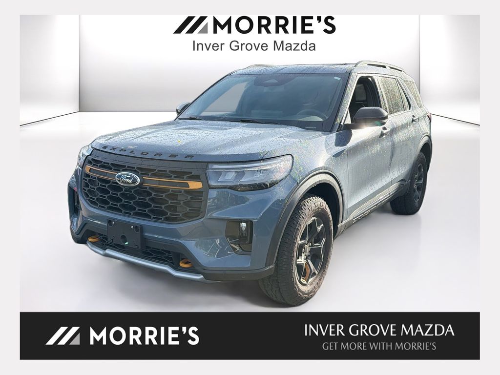 Vapor Blue 2026 Ford Explorer SUV / Crossover All-Wheel Drive Automatic