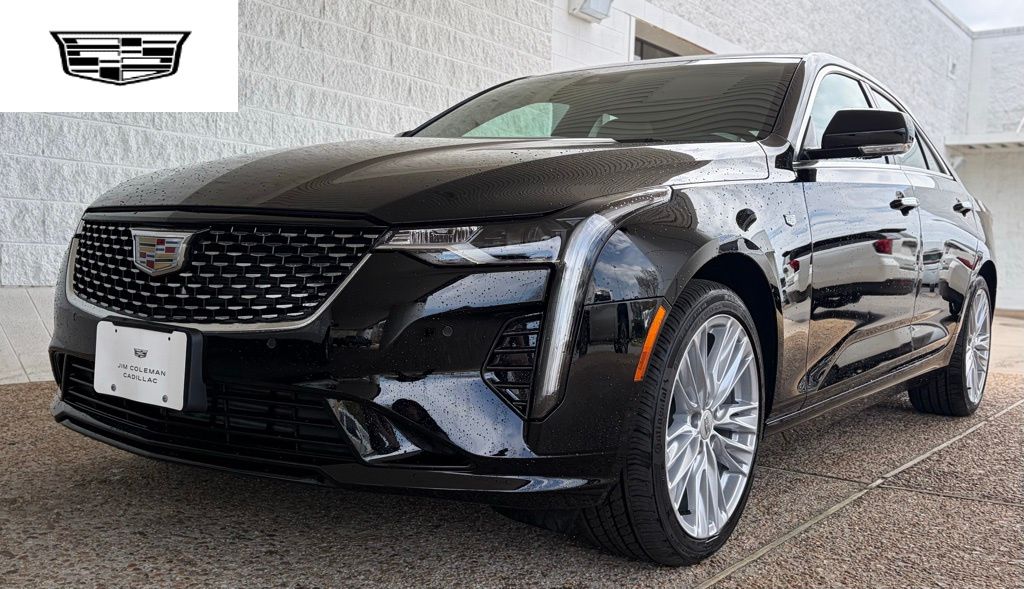 Black Raven 2025 Cadillac CT4 Premium Luxury AWD Sedan All-Wheel Drive 8-Speed Automatic