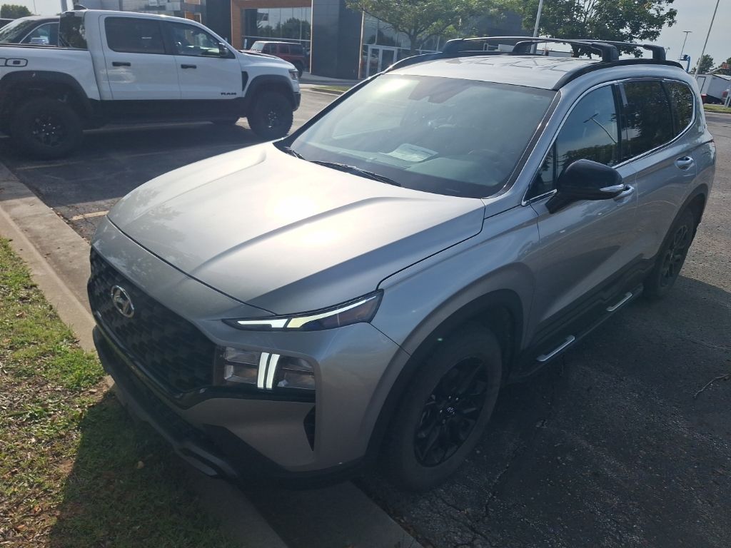 Shimmering Silver Pearl 2023 Hyundai Santa Fe SUV / Crossover All-Wheel Drive 8-Speed Automatic