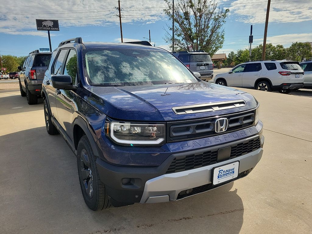 Black (Obsidian Blue Pearl) 2026 Honda Passport SUV / Crossover All-Wheel Drive Automatic