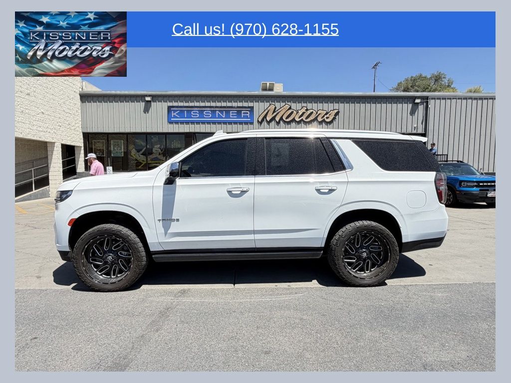 Summit White 2021 Chevrolet Tahoe SUV / Crossover Four-Wheel Drive