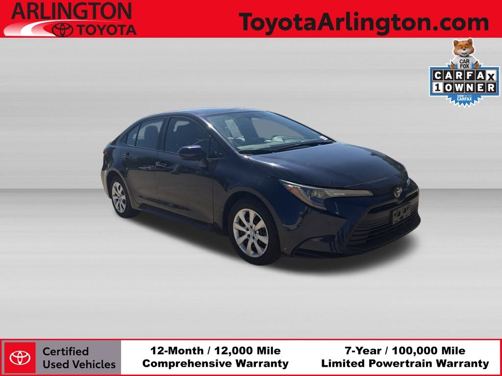 Blueprint 2025 Toyota Corolla Sedan Front-Wheel Drive Continuously Variable Transmission