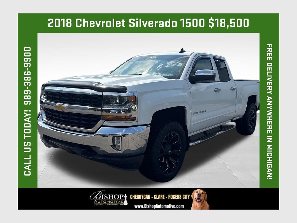 2018 Chevrolet Silverado 1500 Blanco (Summit White) Camioneta Todo terreno 6 velocidades Automática marcha alta