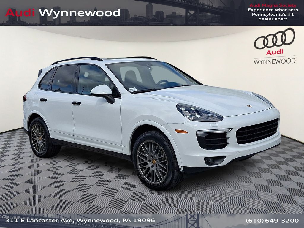 White 2017 Porsche Cayenne SUV / Crossover All-Wheel Drive 8-Speed Automatic