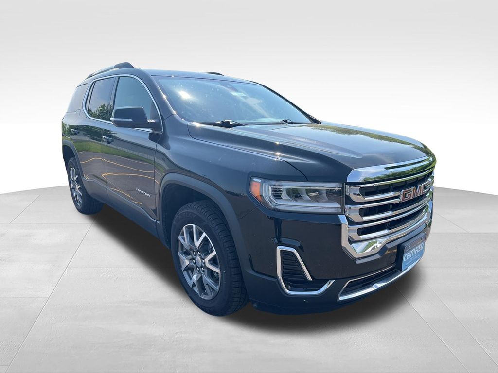 Black (Ebony Twilight Metallic) 2023 GMC Acadia SUV / Crossover Four-Wheel Drive 9-Speed Automatic