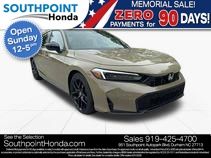 Sand Dune Pearl 2026 Honda Civic Hatchback Sport FWD Hatchback Front-Wheel Drive Continuously Variable Transmission