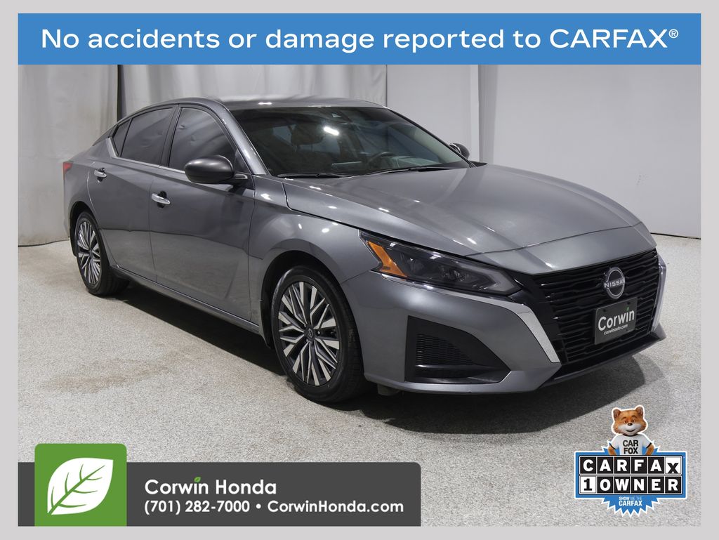 Gray (Gun Metallic) 2024 Nissan Altima Sedan Front-Wheel Drive Continuously Variable Transmission