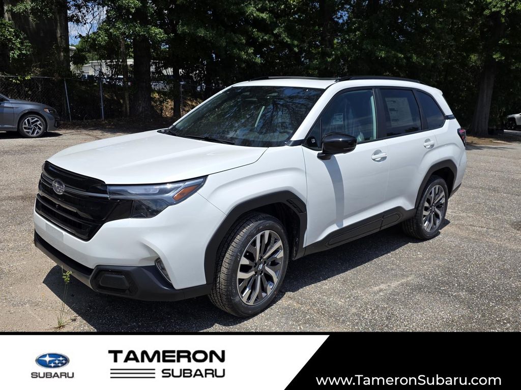 Crystal White Pearl 2026 Subaru Forester Touring Crossover AWD SUV / Crossover All-Wheel Drive Continuously Variable Transmission