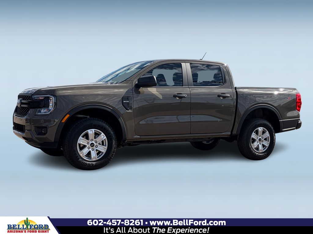 Marsh Gry 2025 Ford Ranger XL SuperCrew 4WD Pickup Truck Four-Wheel Drive Automatic