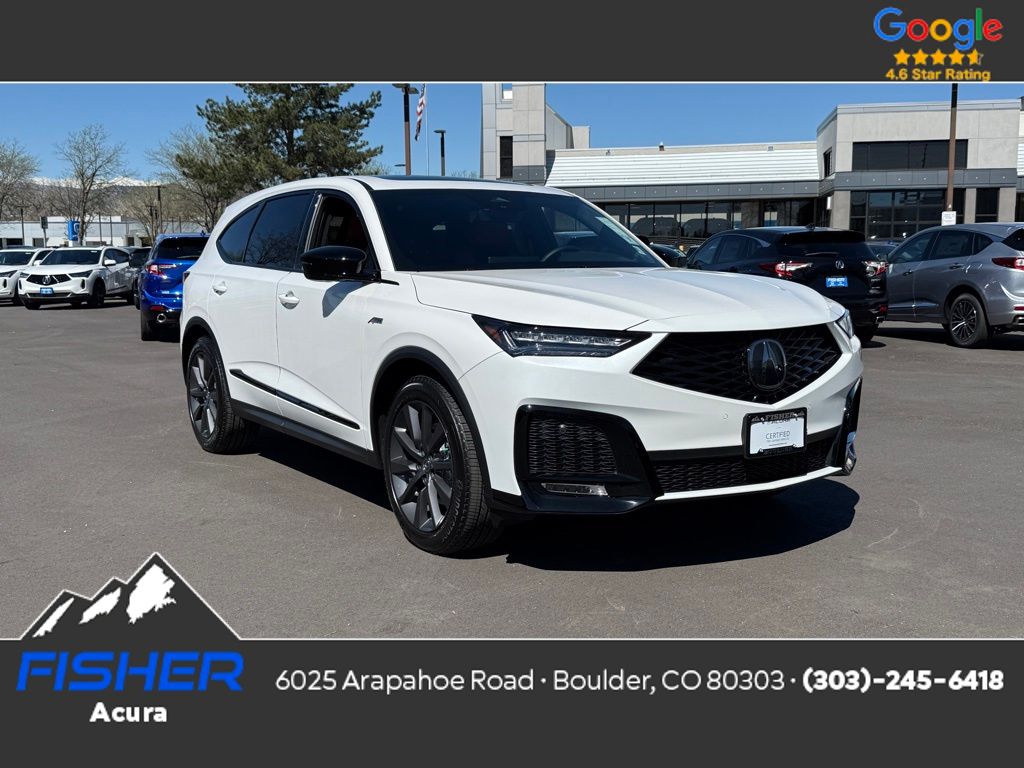 Platinum White Pearl 2026 Acura MDX SUV / Crossover All-Wheel Drive Automatic