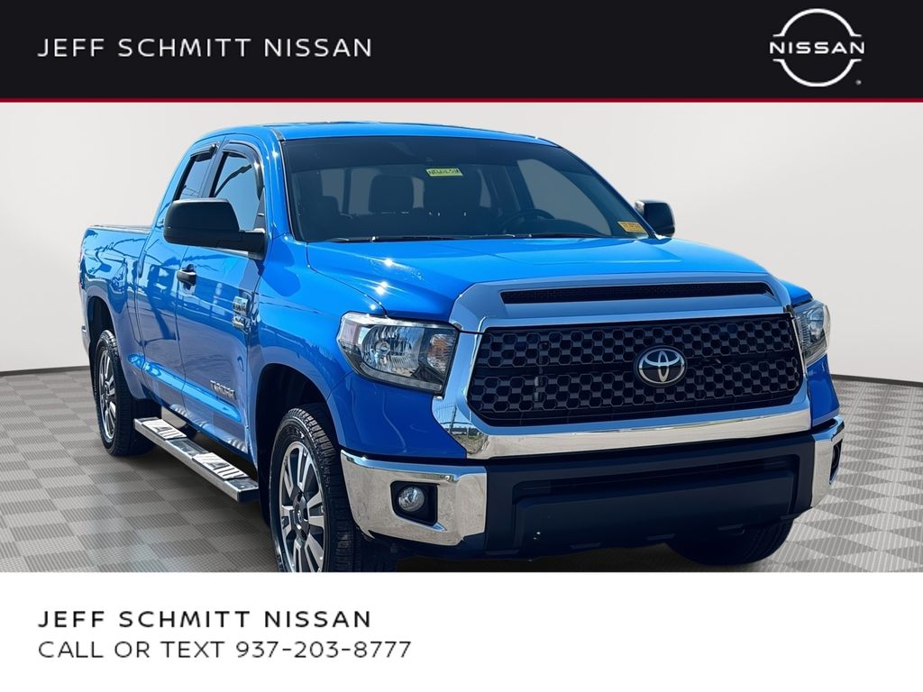 Voodoo Blue 2020 Toyota Tundra Pickup Truck Four-Wheel Drive 6-Speed Automatic