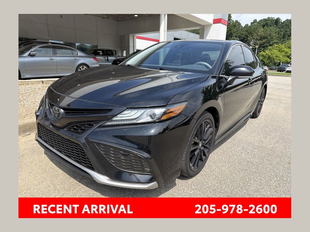 Midnight Black Metallic 2024 Toyota Camry Sedan Front-Wheel Drive 8-Speed Automatic